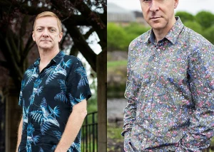 Authors Chris Brookmyre and Doug Johnstone appearing at Paisley Book Festival 2026