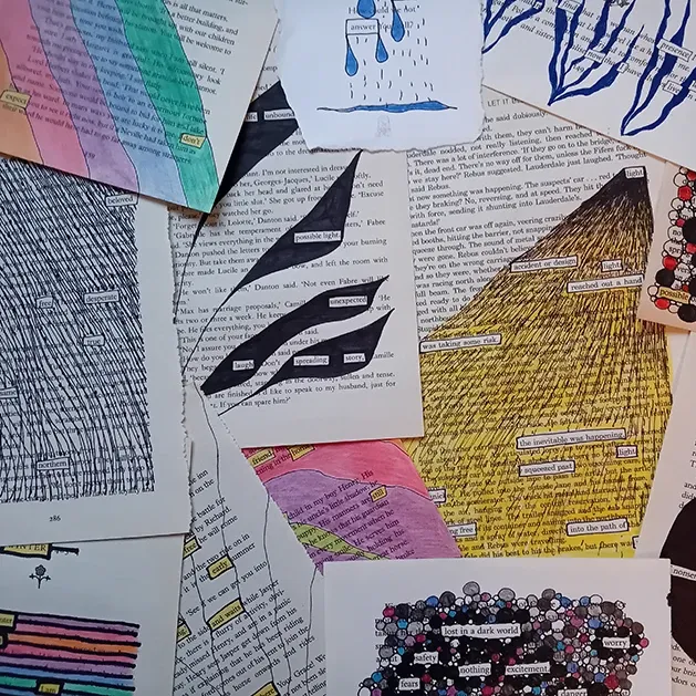 Artwork from Light Between the Lines, featured at Paisley Book Festival 2026