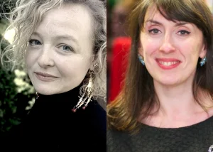 Side-by-side portraits of Lucy Ribchester and Mairi Kidd.